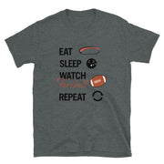 Eat Sleep Watch Football Repeat - Leonard Ernst