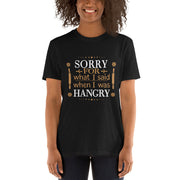 Sorry for what I said when I was hangry - Leonard Ernst