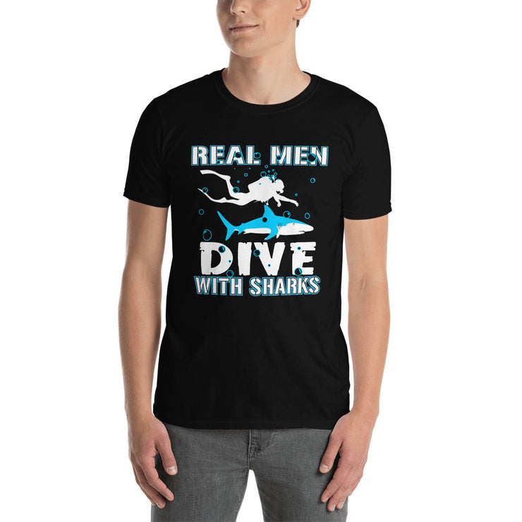 Real Men Dive With Sharks - Leonard Ernst