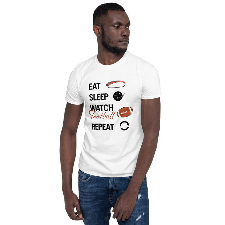 Eat Sleep Watch Football Repeat - Leonard Ernst