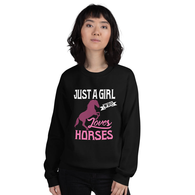 Just a Girl who Loves Horses - Leonard Ernst