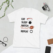 Eat Sleep Watch Football Repeat - Leonard Ernst