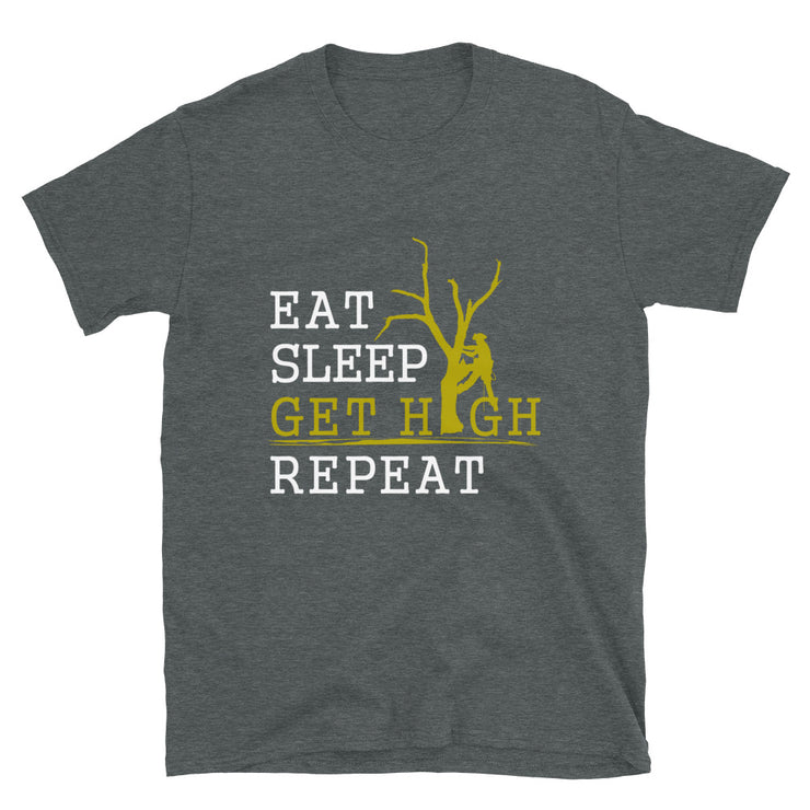 Eat Sleep Get High Climbing - Leonard Ernst