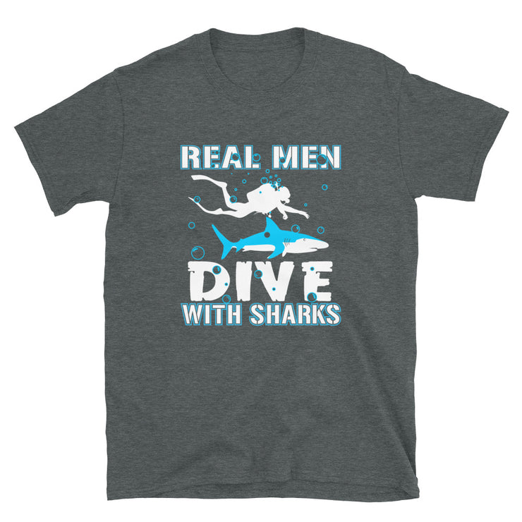 Real Men Dive With Sharks - Leonard Ernst