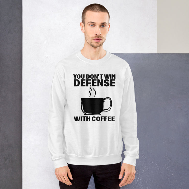 You don't win defense with coffee - Leonard Ernst