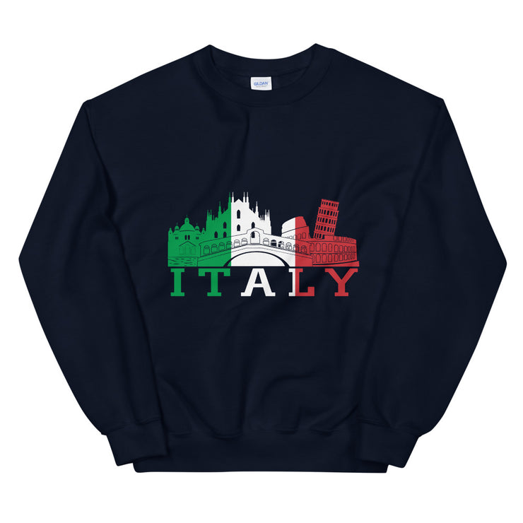 Italy Skyline Flag - Leonard Ernst