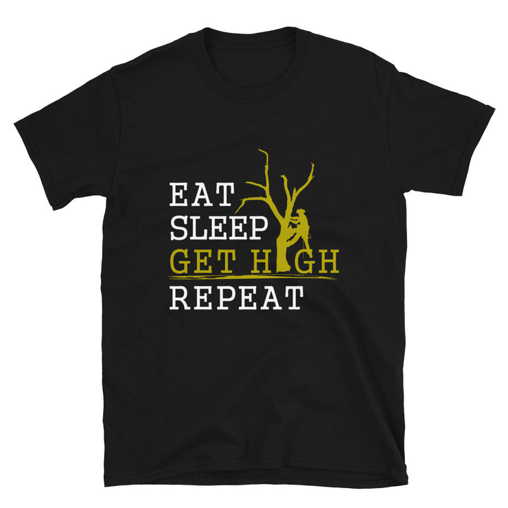 Eat Sleep Get High Climbing - Leonard Ernst