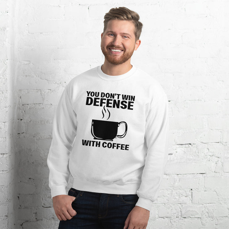 You don't win defense with coffee - Leonard Ernst