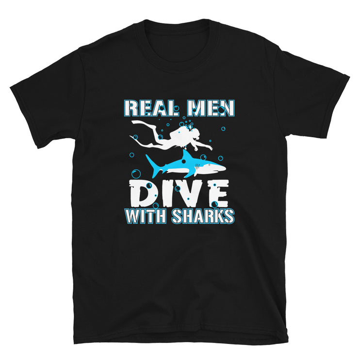 Real Men Dive With Sharks - Leonard Ernst